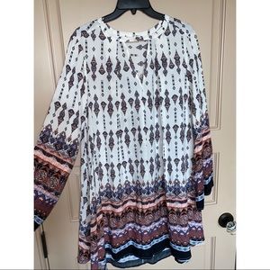 ALTAR’D STATE PRINTED MINI DRESS